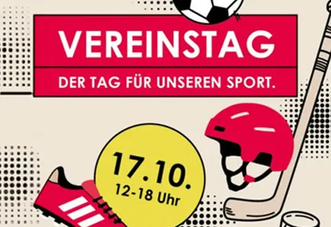 Fußballschuhe und Eishockeyschläger